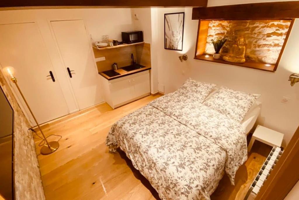 בסאנקון Studio Renove Avec Patio, Coeur Du Centre Ville מראה חיצוני תמונה